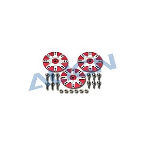 Conjunto de Chifre de Servo Metálico Modelismo D6Cj Jr HSP61008