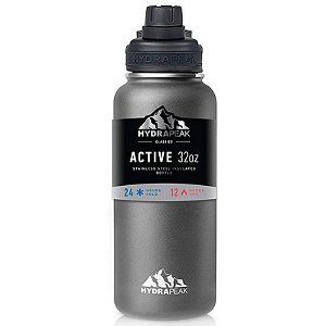 Garrafa Térmica Copo Térmico Hp Wide 32 Graphite Chug 946Ml Grafite