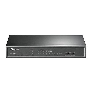Switch TP-Link TL-SF1008LP - Comutador 8 Portas 100MBPS - Cor Cinza