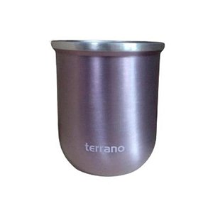 Cuia Lila de Aço Inox Terrano AC403070486 - Elegância e Durabilidade