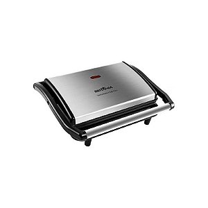 Grill e Sanduicheira Britânia BGR27I 850W 220V Prata e Preta