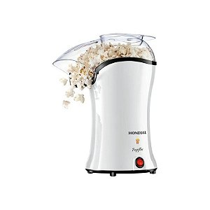 Máquina de Pipoca Elétrica Mondial Pop Flix PP-04 - 110V - Branca