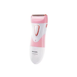 Depilador Philips HP6306/00 Sem Fio - Rosa e Branco, Bateria AA Inclusa