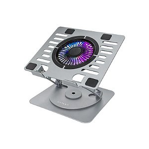 Cooler para Notebook Satellite A-CP24A com Ventilador RGB 110MM USB - Prata
