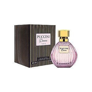 Perfume Puccini Donna Black 100ML - Eau de Parfum Feminino Elegante e Sofisticado