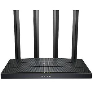 Roteador TP-Link Archer AX12 AX1500 Dual Band 300+1201 Mbps - Preto