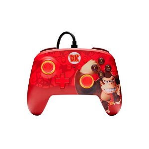 Controle Powera Enwired Donkey Kong para Nintendo Switch - PWA-A-08991