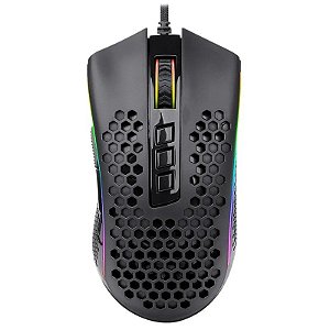 Mouse Gamer Redragon M988-RGB Storm Elite (Com Fio) - Preto