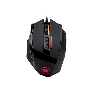 Mouse Gamer Redragon Sniper M801-RGB USB - Cor Preta