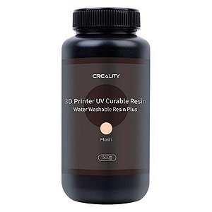 Resina Lavável em Água Skin Plus 500g para Impressora 3D Creality - Plástico Profesional