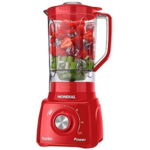 Liquidificador Mondial L-99-FR 220V 50/60Hz Vermelho
