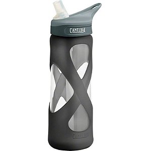 Garrafa De Vidro Camelbak Eddy 700Ml Carvão