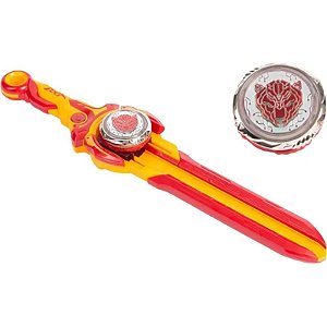 Infinity Nado S6 Kit Padrão Urso de Guerra Flamejante Alpha Brinquedos