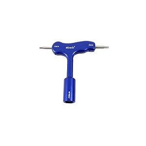 Chave de Vela e Allen Profissional para Modelismo MK-016