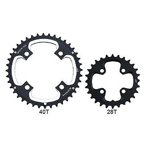 Coroa Bicicleta Shun Bcd104 42T Ss 9302