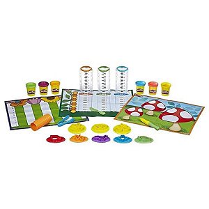 Kit de Modelagem e Aprendizado Hasbro - Brinquedo Textura e Ferramentas