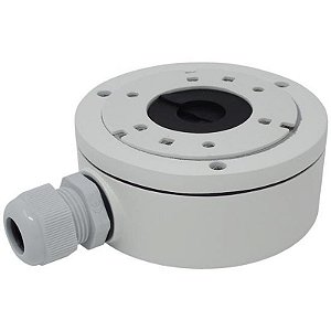 Suporte de Caixa de Junção para Câmera Bullet Hikvision - Alumínio