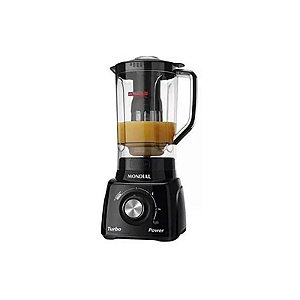 Liquidificador Mondial L 99 Fb - 3 Velocidades. Design Preto 220V