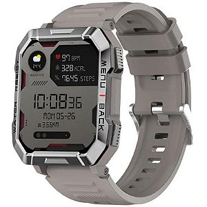 Smartwatch Blackview W60 Bluetooth - Cor Khaki, Estilo e Tecnologia em Seu Pulso
