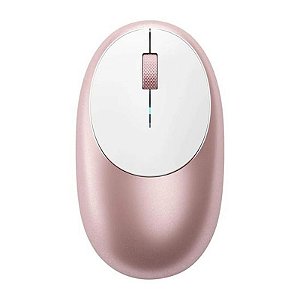 Mouse Bluetooth Satechi M1 ST-Abtcmr para Mac - Rosa Dourado Sem Fio