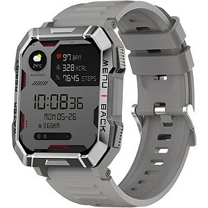 Relógio Smartwatch Blackview W60 - Preto E Caqui, Tecnologia De Pontas E Estilo Moderno