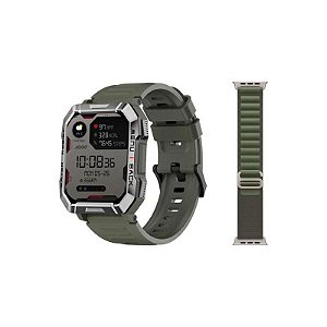 Smartwatch Blackview W60 - Verde com Display Avançado e Funções Inteligentes