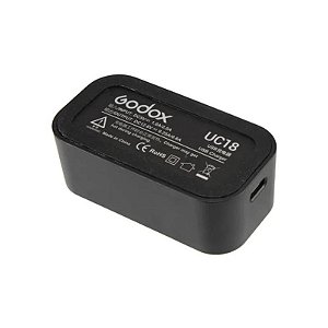 Carregador Godox UC18 para Flash 850-860 - Eficiente e Compacto