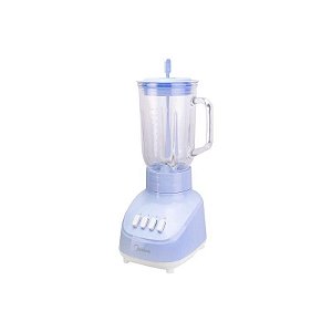 Liquidificador Midea 2 em 1 MJ-BL6008BW 600W 1L Azul - 2 Velocidades 220V 50/60HZ