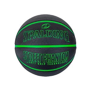Bola de Basquete Spalding Street Phantom Preta e Verde