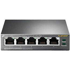 Hub Switch TP-Link 5 Portas TL-SF1005P 10/100