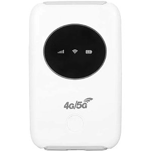 Modem Portátil MIFI-2807 4G/5G LTE Hotspot Wi-Fi com Velocidade de 150Mbps
