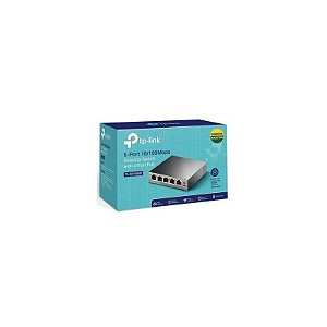 Switch TP-Link TL-SF1005P 5 Portas 10/100 com PoE - Rede Confiável e Eficiente