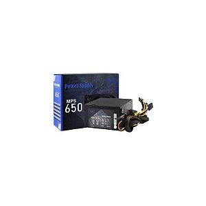 Fonte Mtek MPS650 650W 24/20P (400W Real) - Eficiência e Confiabilidade