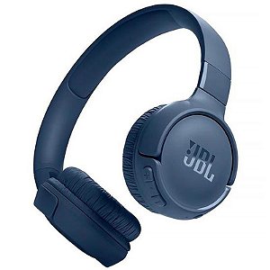 Fone de Ouvido JBL Tune T520BT Bluetooth com Pure Bass - Azul