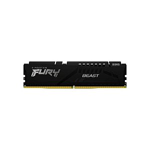Memória RAM Kingston DDR5 8GB 5600MHz Black Fury Beast - KF556C40BB-8