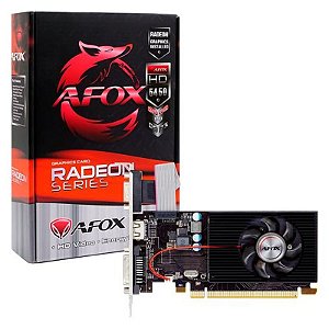 Placa de Vídeo Afox Radeon HD 5450 2GB DDR3 - Desempenho Confiável para Jogos e Gráficos