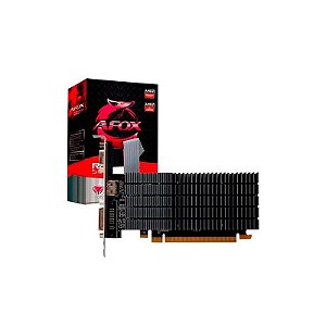 Placa de Vídeo Afox AMD R5-220 2GB DDR3 - Desempenho Confiável para Jogos e Multimídia