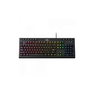 Teclado Gamer Redragon K513-RGB Aditya com Membrana Iluminada Multicolorida