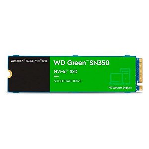 SSD M.2 Western Digital SN350 Green 250GB NVMe - Desempenho Rápido e Confiável