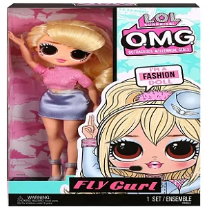 Boneca De Colecionista Fly Gurl L.O.L Surpresa O.M.G.