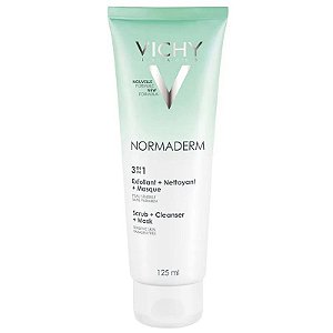 Vichy Normaderm Tratamento 3 em 1 - 125ml para Pele Acneica e Oleosa