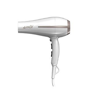 Secador de Cabelo Gama Bora Lino 1900W - Branco - Potência e Estilo em Cada Uso
