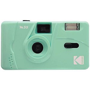 Câmera Kodak M35 31MM - Verde Menta - Filme Analógico para Fotografia Criativa