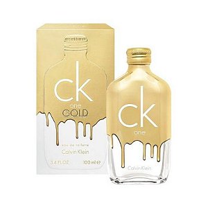 Perfume Calvin Klein CK One Gold Eau de Toilette Unissex 100ML - Edição Limitada