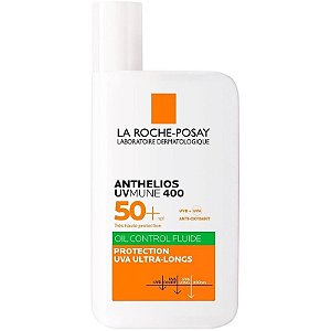 Protetor Solar La Roche-Posay Anthelios Fluido Controle de Oleosidade UVMune 400 SPF 50+ 50mL