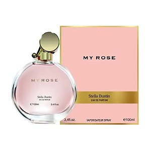 Perfume Feminino Stella Dustin My Rose EDP 100mL - Elegância Floral