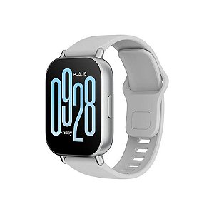 Relógio Inteligente Xiaomi Redmi Watch 5 Ativo M2351W1 com Bluetooth - Prata Fosca