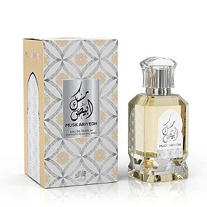 Perfume Feminino Al Fares Musk Abiyedh 100ML - Elegância e Sofisticação Em Fragrância