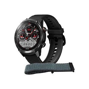 Relógio Inteligente Mibro A2 XPAW015 com Bluetooth - Preto e Pulseira Complementar