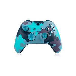 Controle Sem Fio Camo Mineral para Xbox Series - Azul